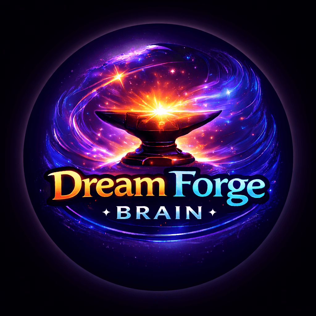 DreamForge Brain logo
